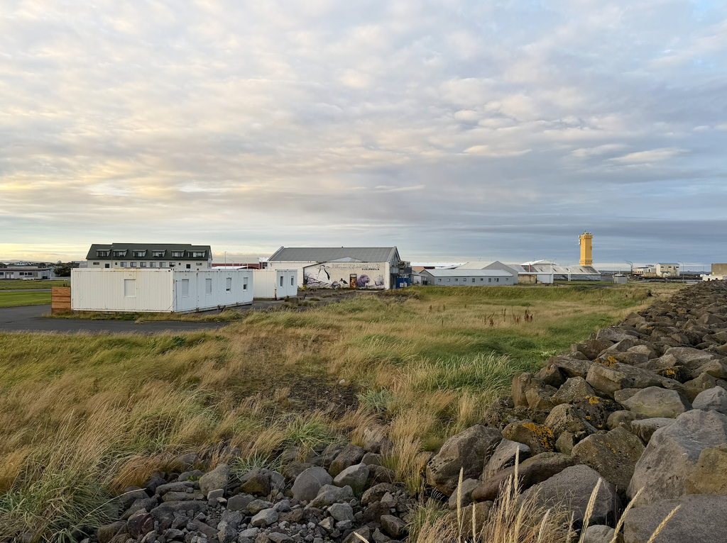 A photo showing the area where the group worked on their experiment in Iceland.